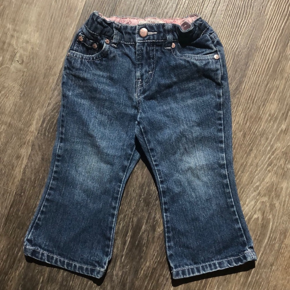 4/$20 Girls Levi’s 517 Flare Jeans Sz 18 mth
